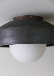 Mori Flushmount in Bronze Patina - Victoria Morris